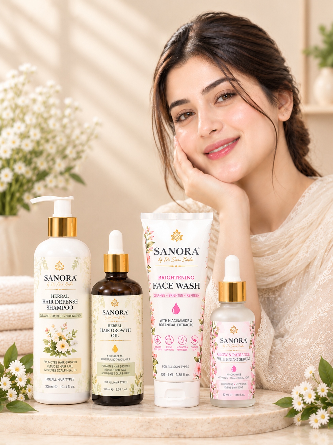 Complete Beauty Bundle β Hair & Skin Care By Dr Sana Bashir