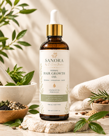Herbal Hair Growth Oil By Dr Sana Bashir